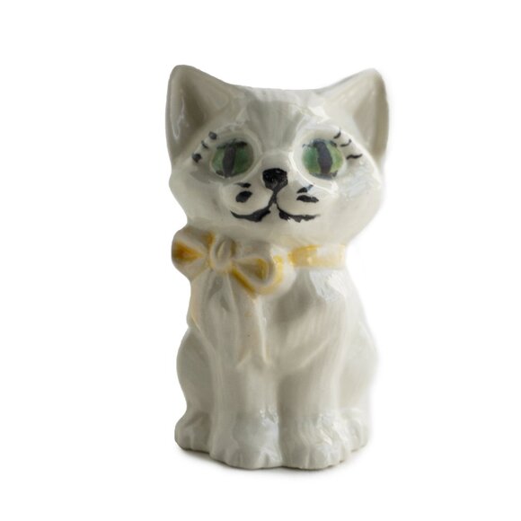 Vintage Ceramic Cat Figurine - Picture 1 of 4